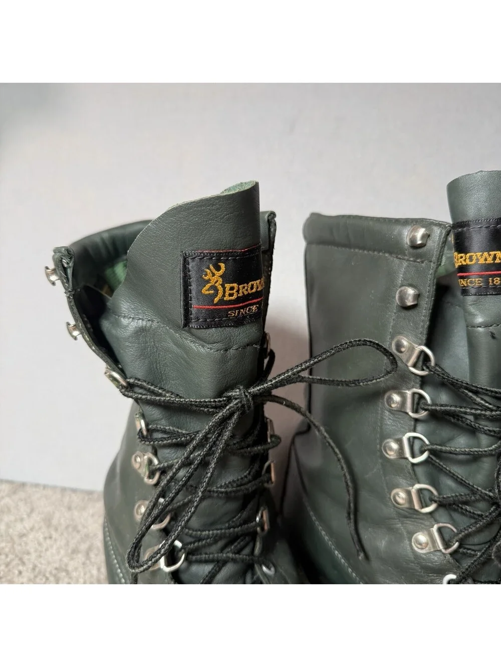 Rare Vintage 1970’s Browning Gore-Tex Hunting Boots Men’s Size 10.5